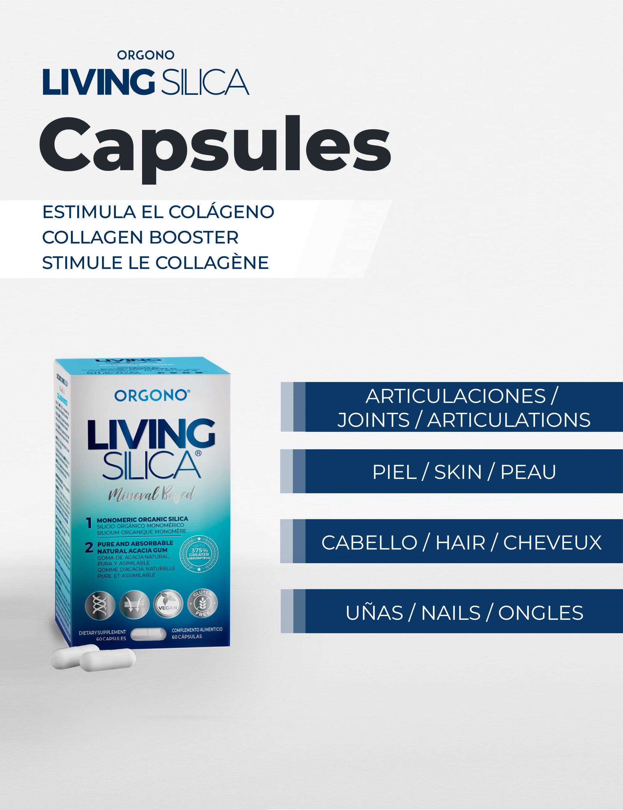 LIVING SILICA® Cápsulas