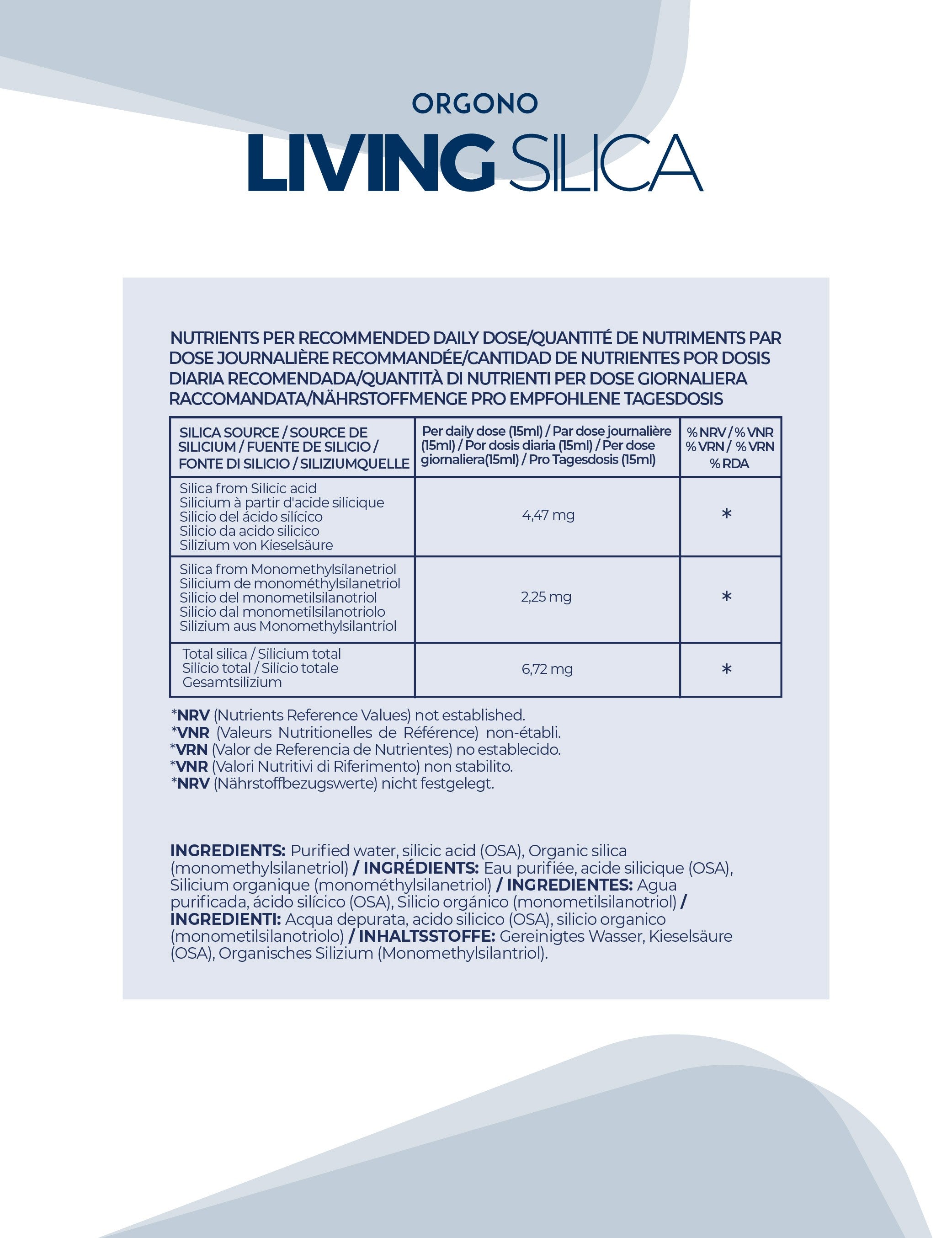 LIVING SILICA® Kollagen-Booster