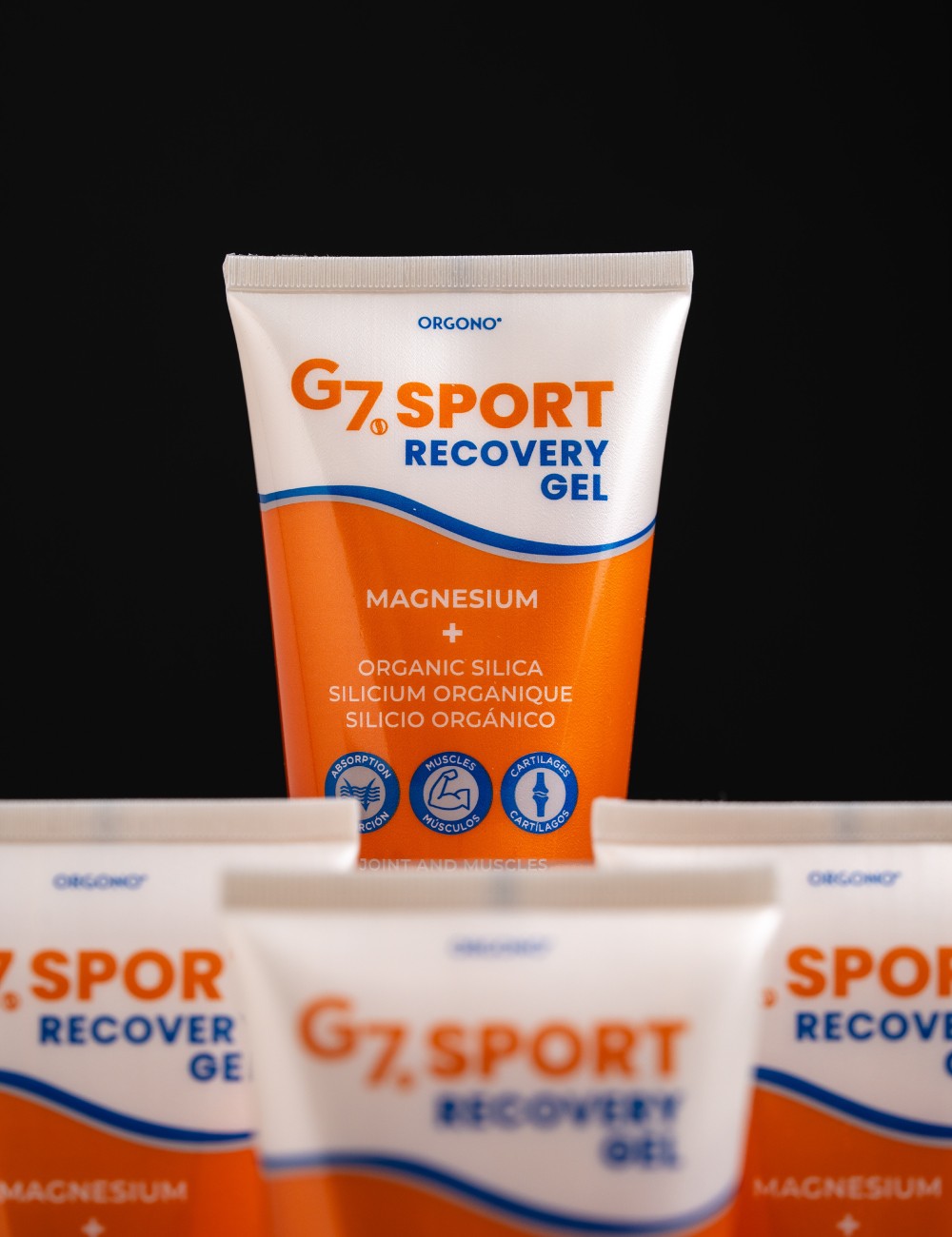 Pack of 4 Silicium G7 Sport Recovery Gel