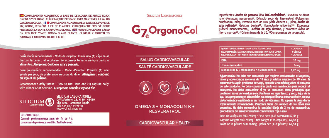 Silicium G7 OrgonoCol